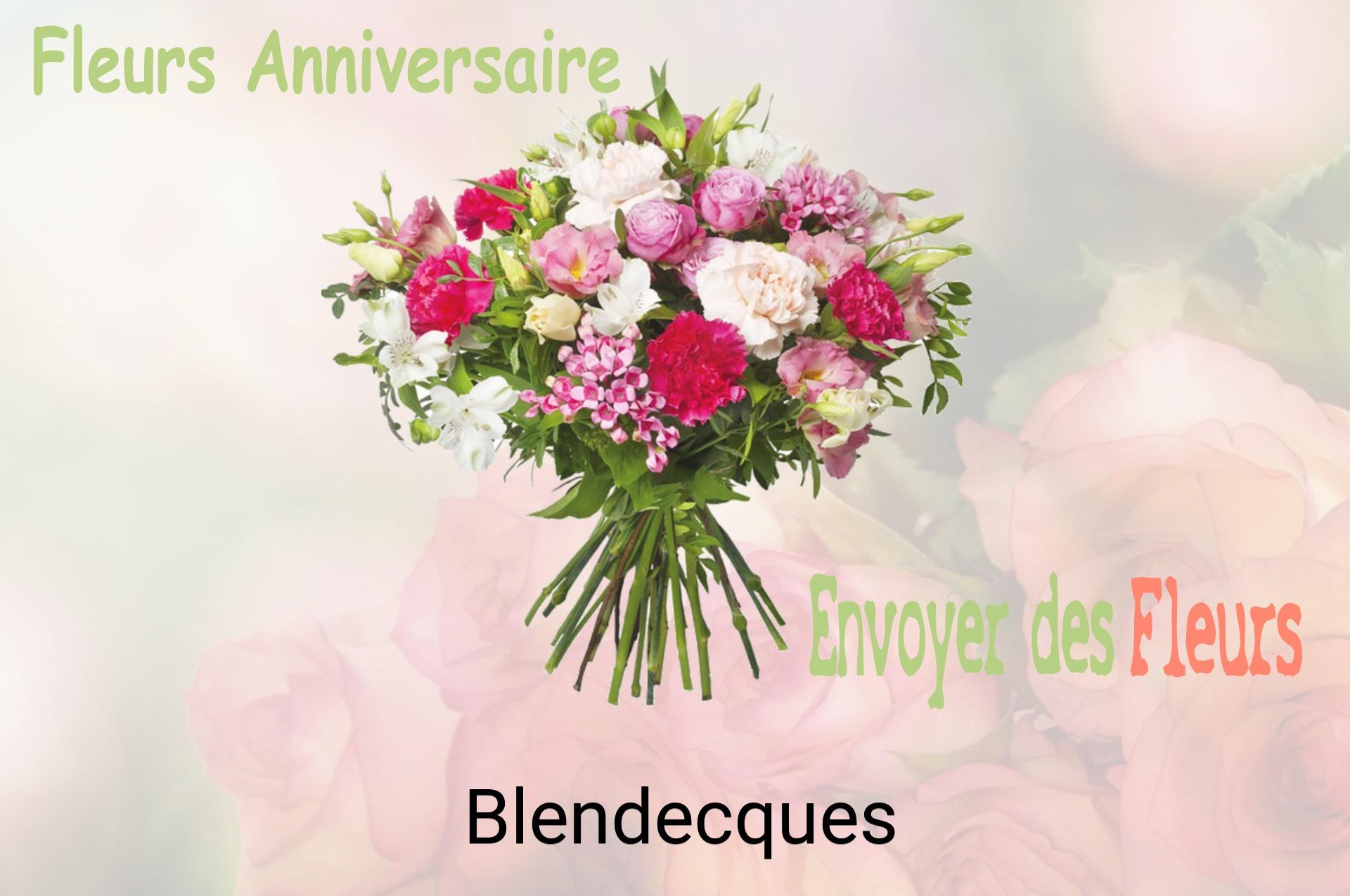 Bouquet de fleurs d’anniversaire livré à Blendecques